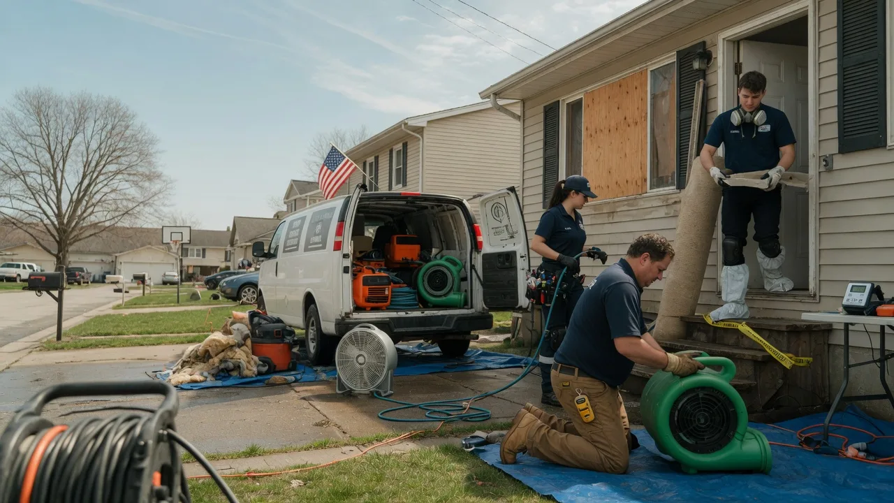 Water Damage Restoration in Convoy, OH near me